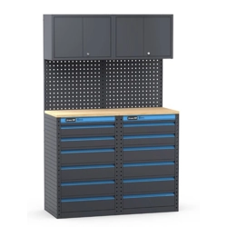 vendita online Arredo per officina e garage da 1216x495x1900 mm. Banchi da lavoro e armadi Fami